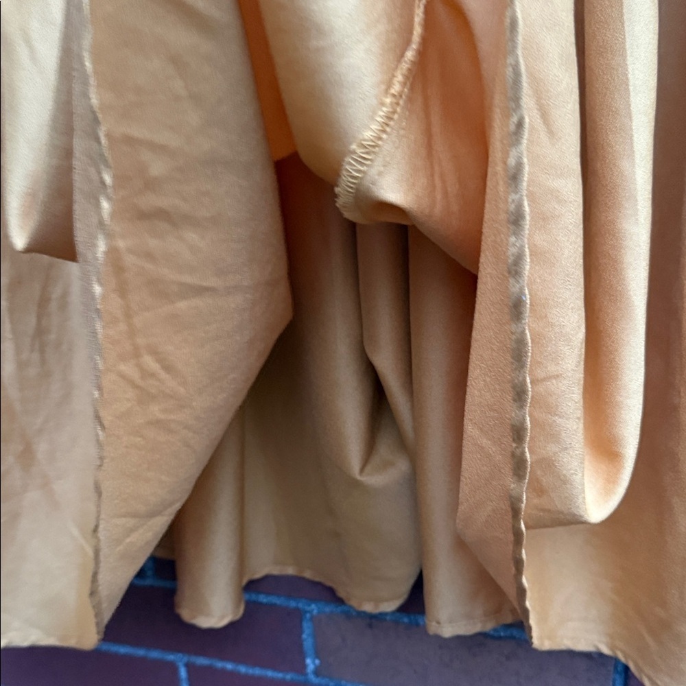 Penelope Mack Gold Midi Skirt - Picture 3 of 4